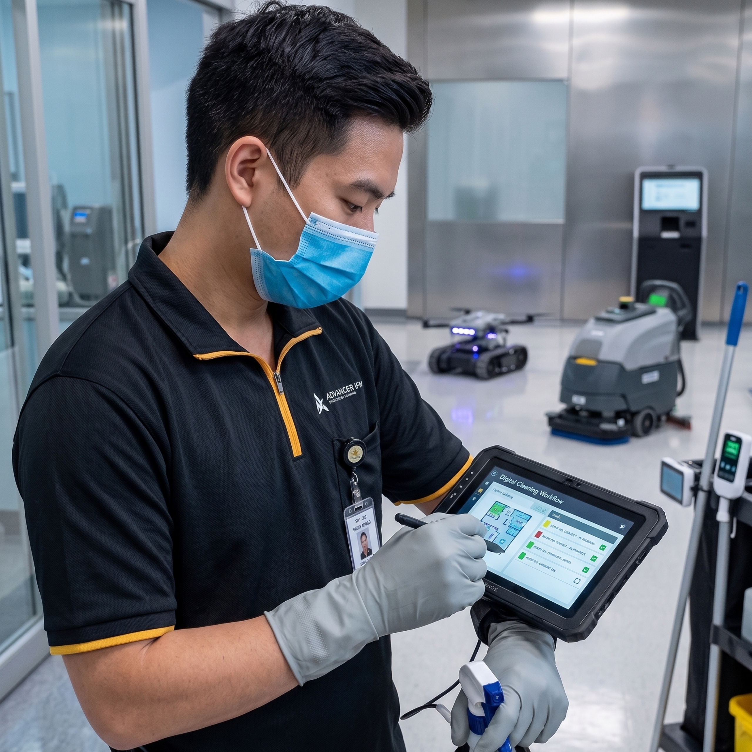 Technology Integration in Cleaning